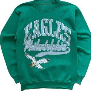 Vtg 80s Philadelphia Eagles NFL Football Crewneck Sweatshirt